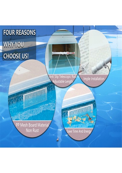 Skimmer Koruma Kiti Havuz Skimmer Ağı Yaprak Skimmer Yakalayıcı Kalkanı (Yurt Dışından) fırsatları