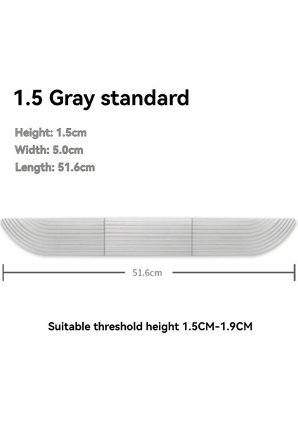 Piyasadaki Çoğu Süpürme Robotuna Uygulanan 1,5-1,9 cm Eşikli Basamaklı Rampa Tırmanma Matı Yedek Destekleri Gri (Yurt Dışından) indirimleri
