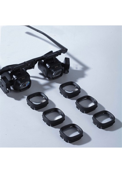 24X Kafa Bandı Büyüteç 2x 6x 10X 2 LED Işık Büyüteci (Yurt Dışından) fırsatları