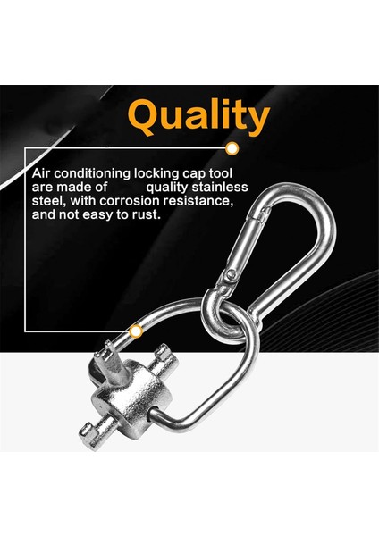 R22 ve 410A Soğutucular Için Hvac Aletleri Kilitli Kapak Anahtarları 2'li Paket (Yurt Dışından) indirimleri