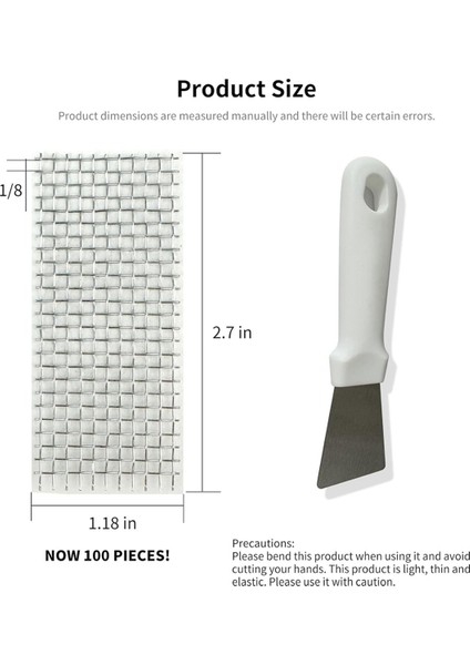 100 Adet Paslanmaz Çelik Tuğla Ağlama Deliği Kapağı (Yurt Dışından) fırsatları