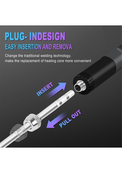 65W Dahili Isıtmalı Akıllı Dijital Ekranlı Lehimleme Demiri (Yurt Dışından) fiyatları