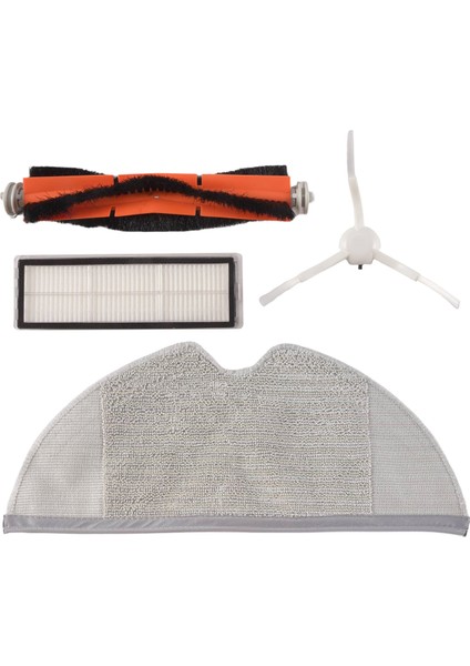 Xiaomi Mijia 1c STYTJ01ZHM Robot Süpürge Parçaları Aksesuarları Için Ana Fırça Paspas Yan Fırçası (Yurt Dışından)