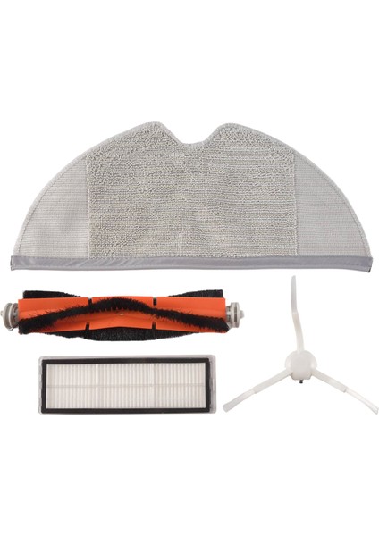 Xiaomi Mijia 1c STYTJ01ZHM Robot Süpürge Parçaları Aksesuarları Için Ana Fırça Paspas Yan Fırçası (Yurt Dışından) fiyatları