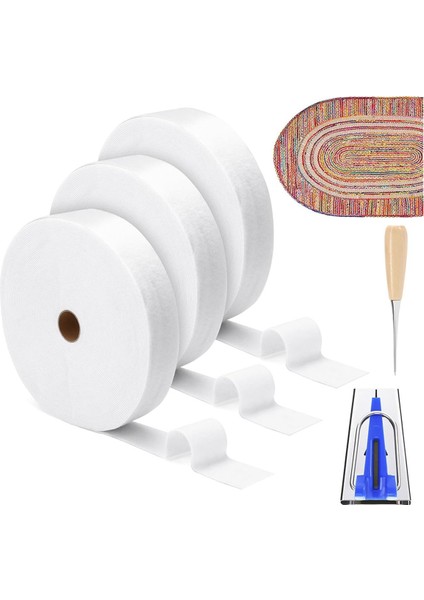 Halılar, Aksesuarlar ve Şeritler Için 3 Rulo Jellyroll Vuruş Şeritleri (Yurt Dışından)