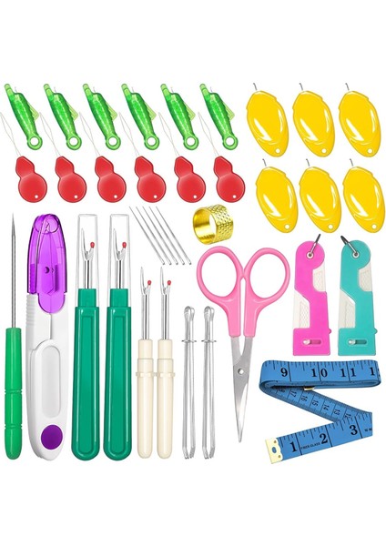 Çoğu Dikiş Işine, Kendin Yap Işine ve Takı Yapımına Uygun Dikiş Aletleri (Yurt Dışından)