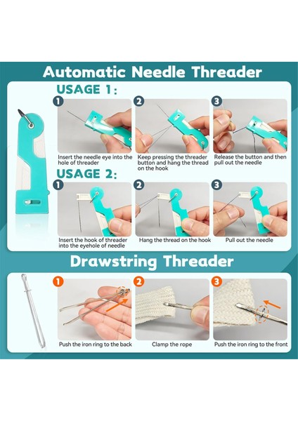 Çoğu Dikiş Işine, Kendin Yap Işine ve Takı Yapımına Uygun Dikiş Aletleri (Yurt Dışından) fırsatları