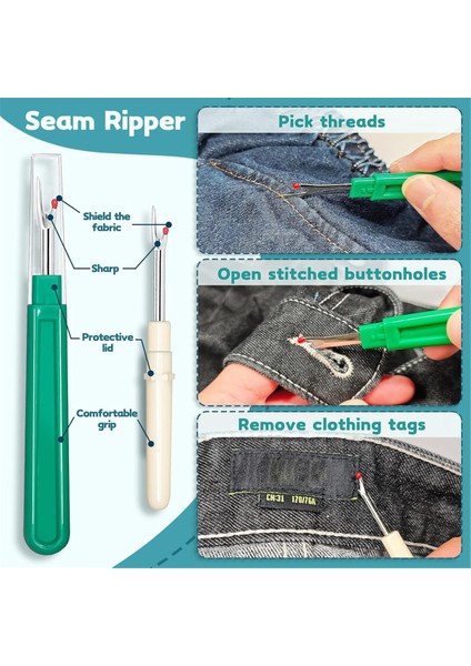 Çoğu Dikiş Işine, Kendin Yap Işine ve Takı Yapımına Uygun Dikiş Aletleri (Yurt Dışından) indirimleri