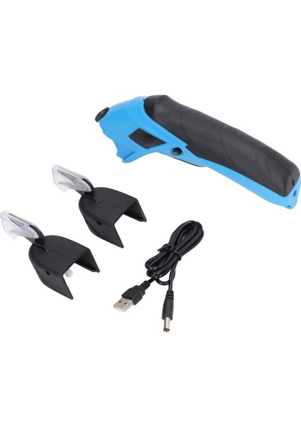 Kumaş Kesmek Için USB Yeniden Kullanılabilir Kesici Makas 2 Bıçaklı Makas (Yurt Dışından)
