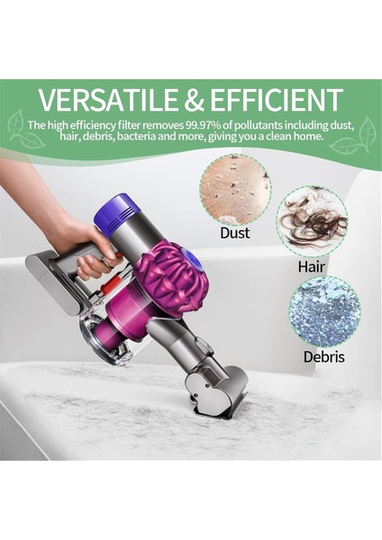 Dyson V7 V8 Serisi Elektrikli Süpürgeler Için Hepa Son Filtreler ve Ön Filtreler, Yedek Filtre 965661-01 ve 967478-01 (Yurt Dışından) indirimleri