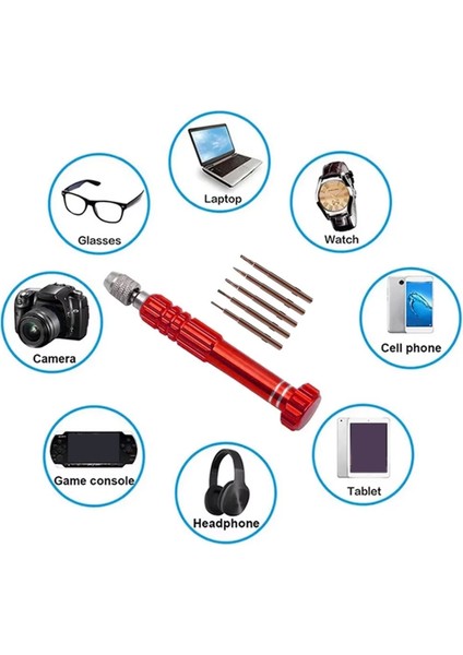 Çok Işlevli 5'i 1 Arada Tornavida Seti Sökme Tornavida (Yurt Dışından) modelleri