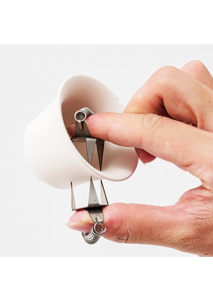 4 Parça Seramik Kil Sır Kelepçeleri Sır Klipsleri Kendin Yap Taşınabilir Pratik (Yurt Dışından) fiyatları