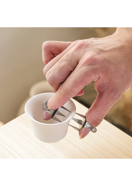 4 Parça Seramik Kil Sır Kelepçeleri Sır Klipsleri Kendin Yap Taşınabilir Pratik (Yurt Dışından) fırsatları