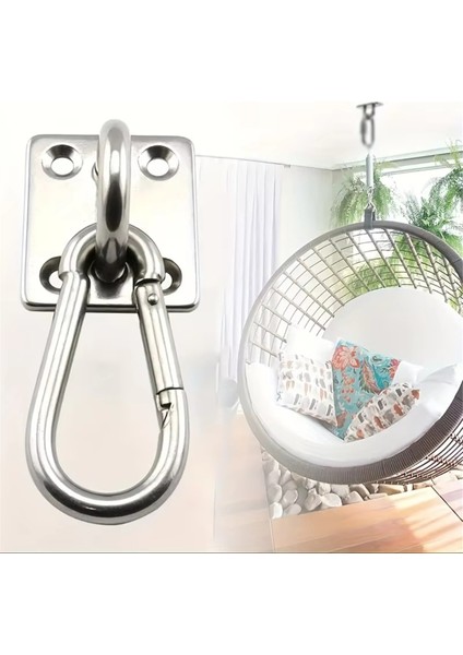 Paslanmaz Kare Ağır Hizmet Tipi Tavan Kancası Duvara Monte Kanca (Yurt Dışından) fırsatları