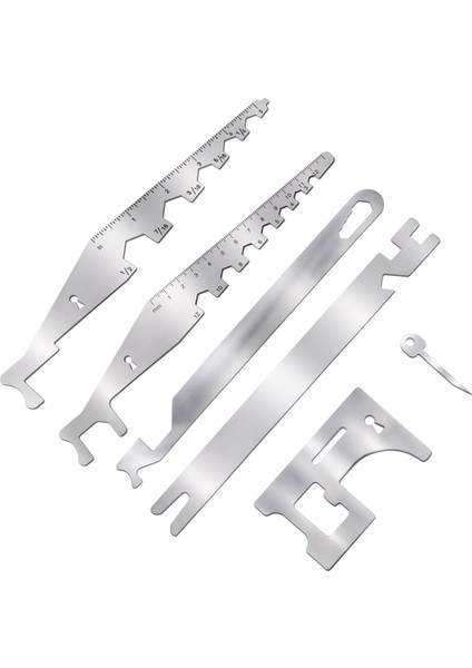 6 Parçalı Evrensel Alet Seti, Yüksek Elastik Paslanmaz Çelik Tamir Aletleri, (Yurt Dışından)