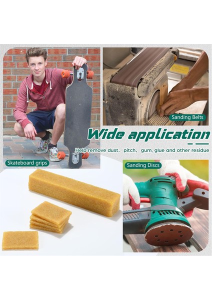 2'li Paket Aşındırıcı Temizleme Çubuğu ve 8'li Paket Kauçuk Silgi Çubuğu (Yurt Dışından) modelleri