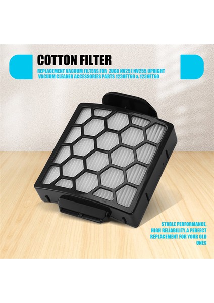 Shark ZU60 NV251 NV255 Dikey Elektrikli Süpürge Aksesuarları Parçaları 1238FT60 ve 1239FT60 Için Yedek Vakum Filtreleri (Yurt Dışından) fırsatları