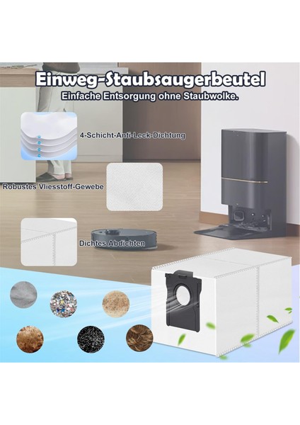 Dreame X40 Ultra Complete / X40 Master Robot Süpürge, Ana Fırça ve Filtreler Için Uyumlu Aksesuar Yedekleri (Yurt Dışından) modelleri