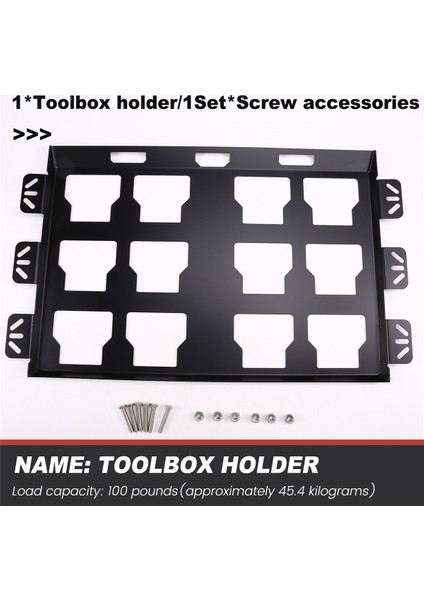 Alet Saklama Rafı Alet Kutusu Tutucu Duvara Monte Alet Kutusu Rafı (Yurt Dışından) indirimleri