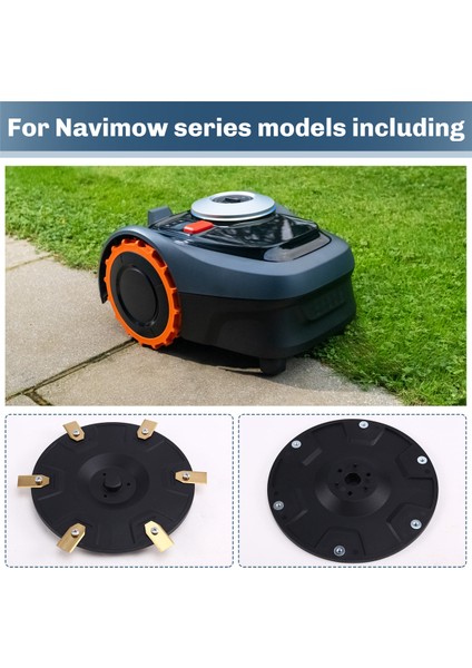 Segway Navimow H Serisi Için Kesici Diskli Çim Biçme Makinesi Robot Kesici Kafası (Yurt Dışından) indirimleri