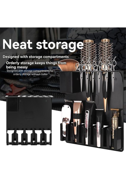 Profesyonel Duvara Monte Berber Elektrikli Tıraş Makinesi Tutucu Saklama Rafı (Yurt Dışından) fiyatları