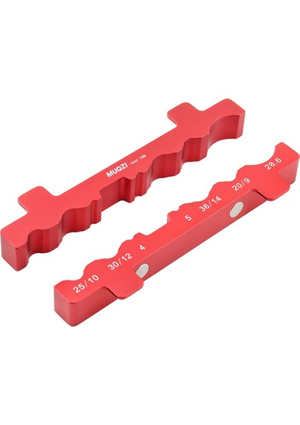 Muqzı Bisiklet Tamir Mengenesi Ek Parçaları Bisiklet Amortisörü Süspansiyon Amortisörü Kırmızı (Yurt Dışından)