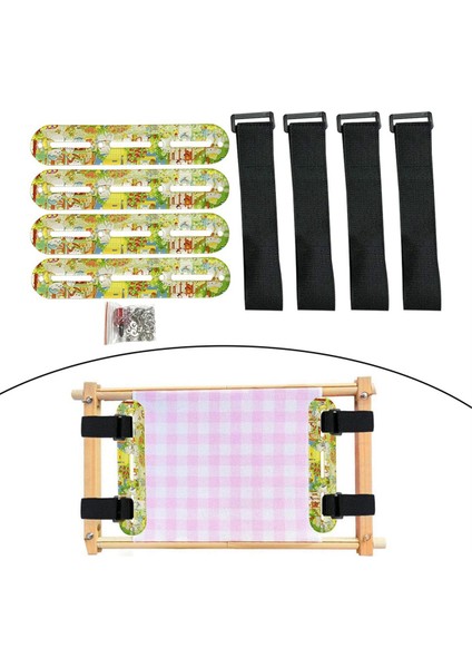 Nakış Gerginliği Nakış Kelepçesi E Için 1 Set Yan Gergiler (Yurt Dışından)