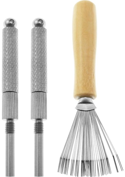 Adet Çiçek Düzenleme Araçları Temizleme Iğne Plakası Paslanmaz Çelik (Yurt Dışından)