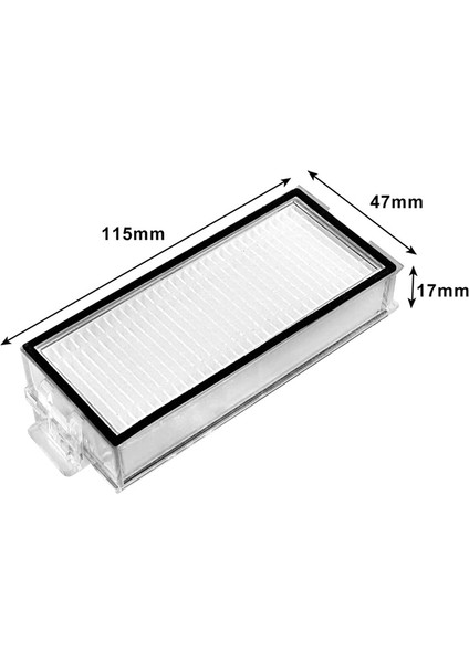 Xiaomi Roborock Q7 Max Q7 Max+T8 Robot Süpürge Yedek Parça Aksesuarları Için Yıkanabilir Hepa Filtresi (Yurt Dışından) indirimleri