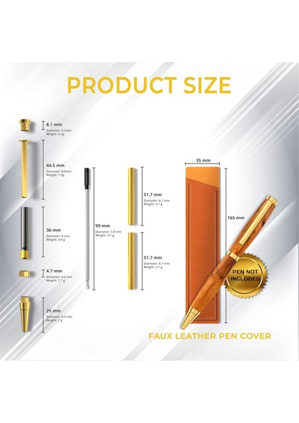 Ahşap Tornalama Için Kalem Setleri 10'lu Paket 10 Kalem Kılıfı ve Kalem Yapımı Araçları (Yurt Dışından) indirimleri