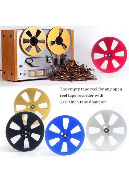 7 Inç 6 Delik 1/4 Boş Alma Makarasından Makaraya Göbek Boş Bant Makaraları E (Yurt Dışından) modelleri