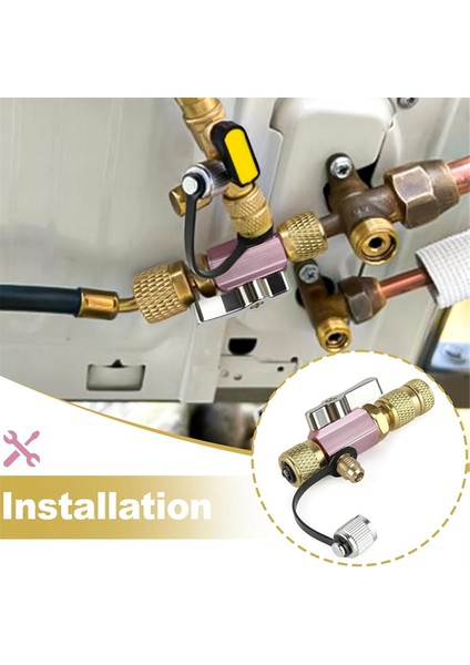 Vakumlu Vana Çekirdeği Çıkarma Aleti, R410A ile Uyumlu (Yurt Dışından) modelleri