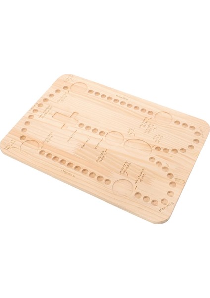 Ahşap Boncuk Tahtası Boncuk Işleme Aletleri Takı Yapımı Için Tepsi Tespih (Yurt Dışından)