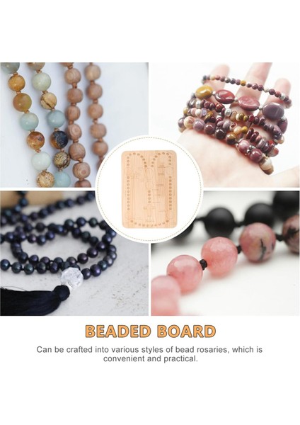 Ahşap Boncuk Tahtası Boncuk Işleme Aletleri Takı Yapımı Için Tepsi Tespih (Yurt Dışından) modelleri