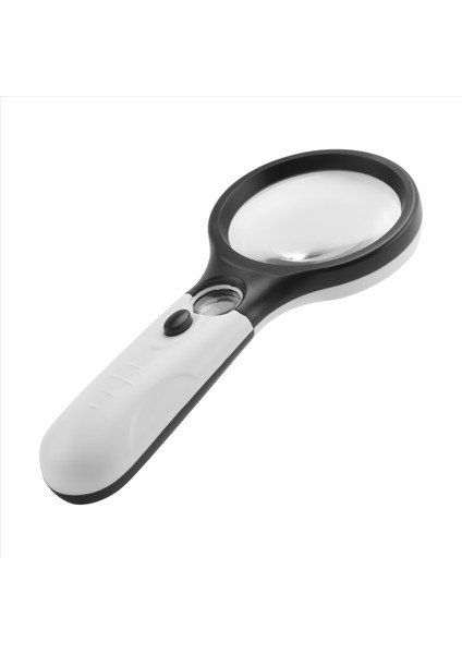 3 LED Işıklı 45X Elde Taşınabilir Okuma Büyüteci Mercek Takı Büyüteci (Yurt Dışından) fiyatları