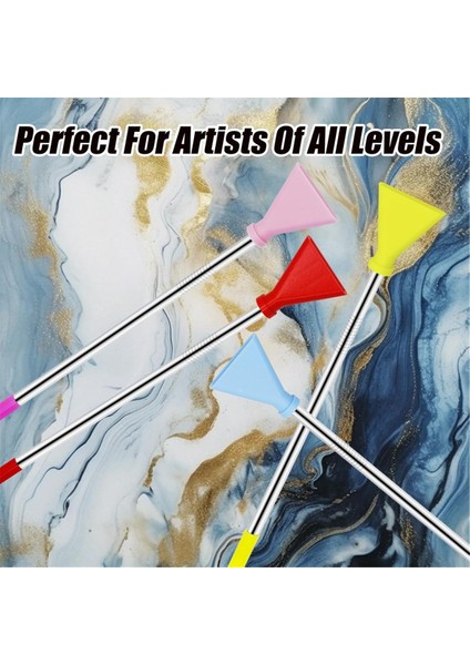 Akrilik Boya Dökme Malzemeleri Için 4 Adet Pipet Üfleme Nozulu Seti, B (Yurt Dışından) fiyatları