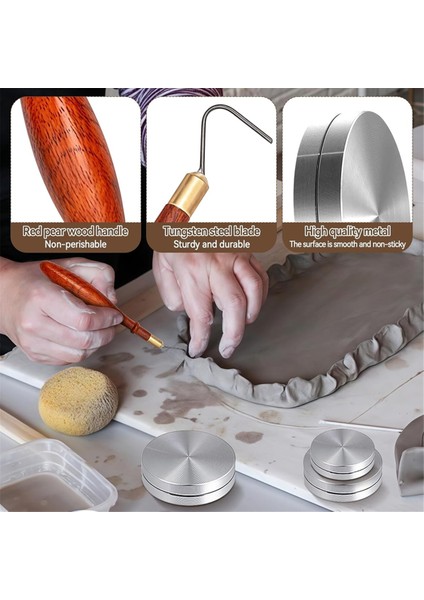 Çömlek Kırpma Alet Seti, L Şeklinde Tungsten Çömlek Aletleri (Yurt Dışından) modelleri