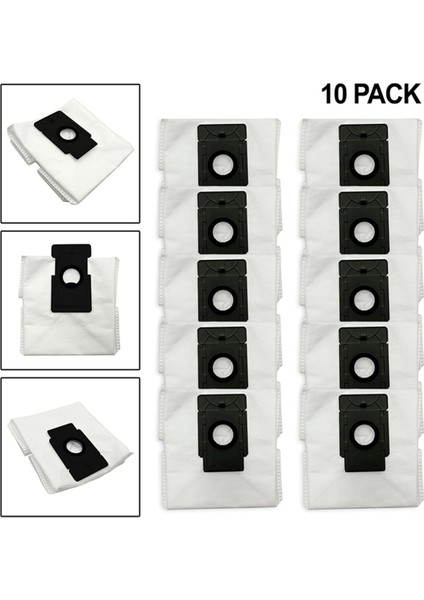 Tp Link Tapo RV30 Plus RV10 Plus RVA200 Elektrikli Süpürge Aksesuarları Yedek Parçası Için 360 S8 Plus Için 10 Adet Toz Torbası Seti (Yurt Dışından) modelleri