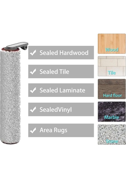 Dreame M13 Beta H12 Pro H12 Pro Plus Çamaşır Makinesi Elektrikli Süpürge Aksesuarları Rulo Fırça (Yurt Dışından) fiyatları