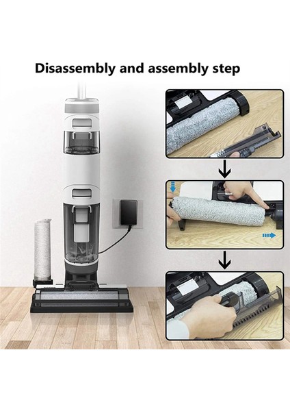 Dreame M13 Beta H12 Pro H12 Pro Plus Çamaşır Makinesi Elektrikli Süpürge Aksesuarları Rulo Fırça (Yurt Dışından) fırsatları