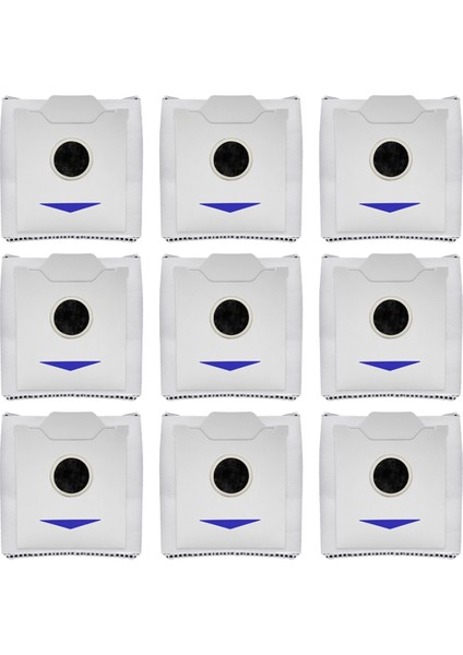 Ecovacs Debot N30 Omni / N30 Pro Omni Robot Süpürge Aksesuarları Ana Yan Fırça Hepa Filtre Bezi Toz Torbası Parçaları 9 Adet (Yurt Dışından)