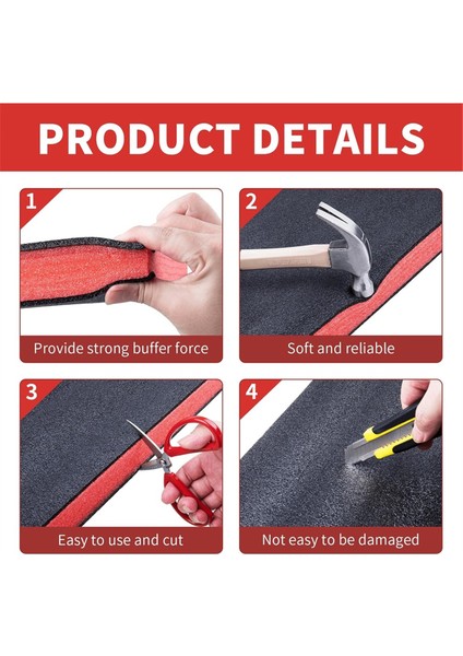 Alet Kutusu Düzenleyici Kesilebilir Poliüretan El Sanatları Köpük Pedleri (Yurt Dışından) fiyatları