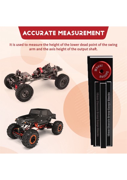 Rc Araba Yükseklik Cetveli Şasi Eğim Ölçeri (Yurt Dışından) indirimleri