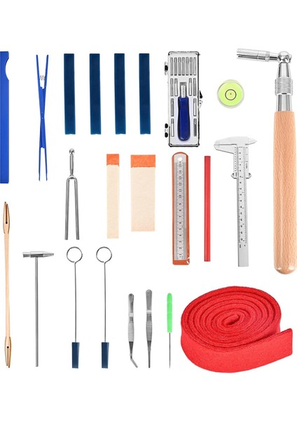 36 Parça Profesyonel Piyano Akort Seti, Piyano Akort Cihazı Seti (Yurt Dışından)