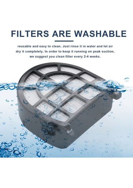 Shark LZ600, LZ601, LZ602 Apex Uplight Lift-Away Duo Clean Elektrikli Süpürge Için Hepa Filtresi (Yurt Dışından) indirimleri