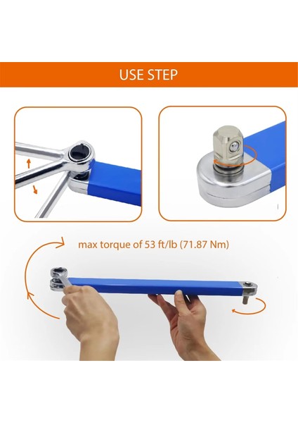 Ofset Uzatma Anahtarı Dar Alanlar Için Evrensel Uzatma Aracı (Yurt Dışından) indirimleri