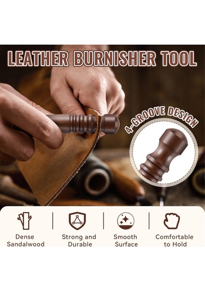 Adet Pu Kenar Cilalama Kiti 150G Cilalama Sakızı Sandal Ağacı Çubuğu (Yurt Dışından) fiyatları