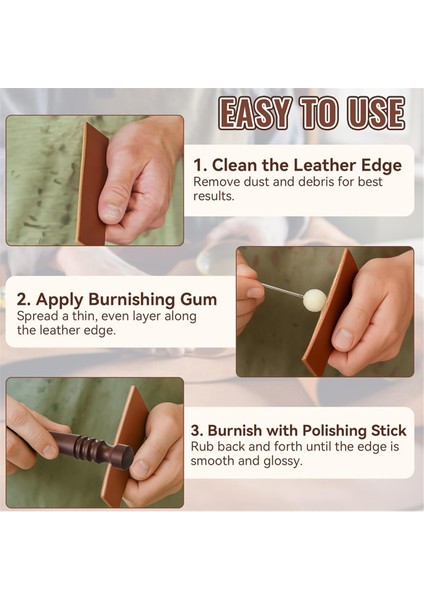 Adet Pu Kenar Cilalama Kiti 150G Cilalama Sakızı Sandal Ağacı Çubuğu (Yurt Dışından) indirimleri