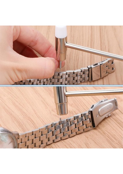 Çekiçli Saat Bağlantısı Çıkarma Kiti, Saat Kayışı Boyutlandırma Aracı (Yurt Dışından) fiyatları