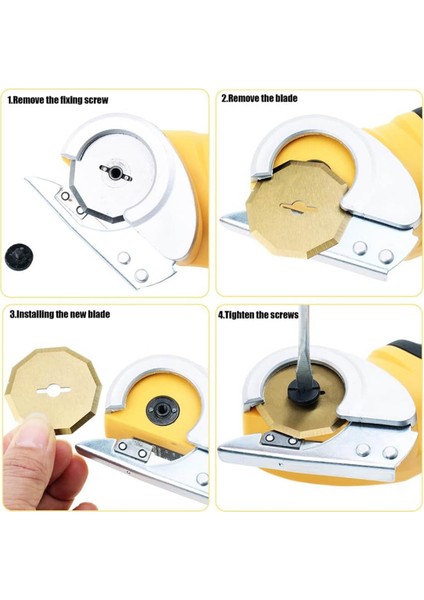 Worx Zipsnip Makas Için 4 Adet Bıçak (Yurt Dışından) indirimleri